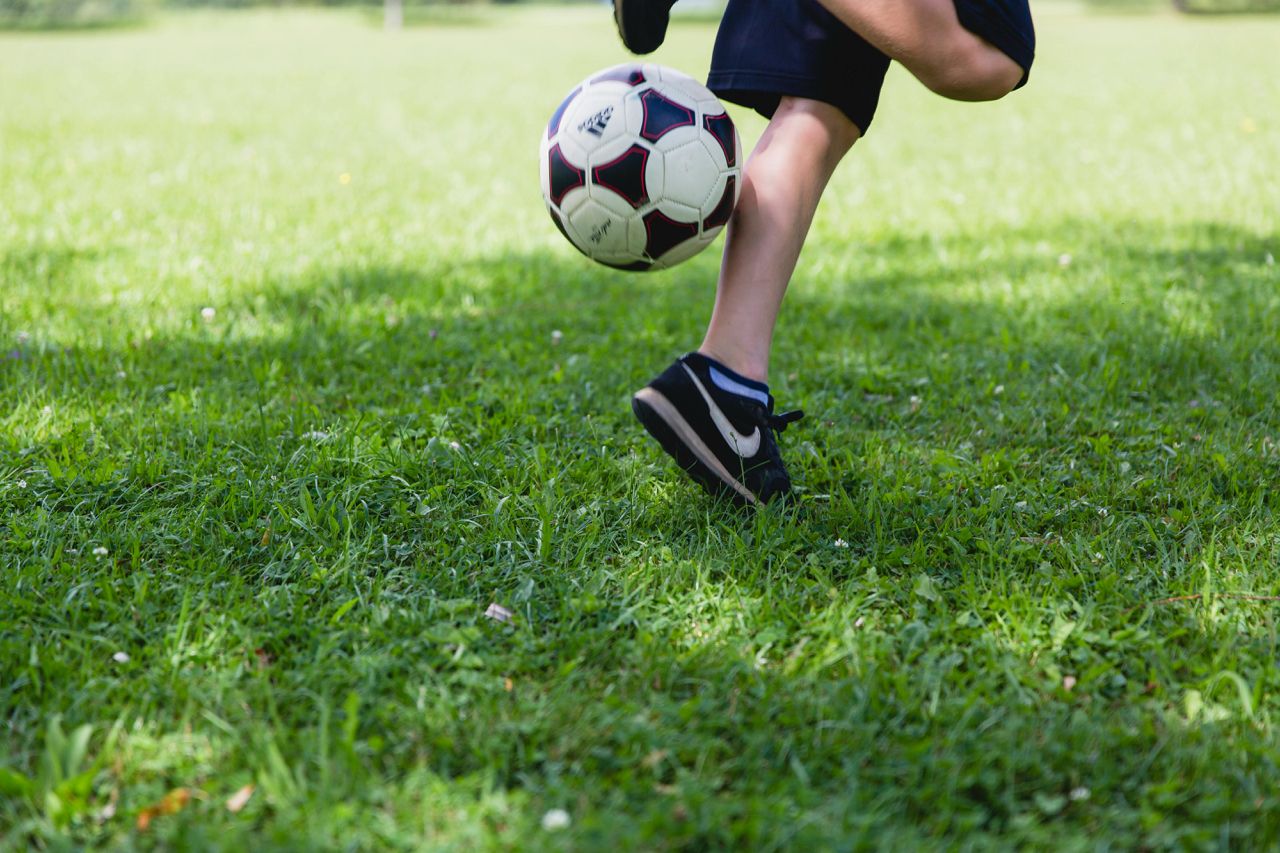 Students at a sports day